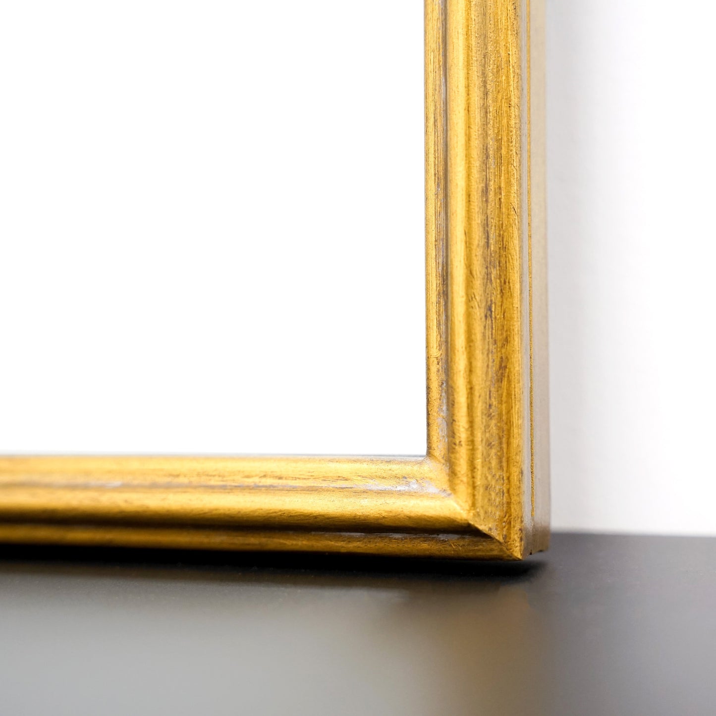 Miroir Arqué Amélia Grand Format – Métal Doré Antique (186 x 100 cm)